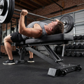YOUTEN 1300 LB Weight Bench With Headrest Heavy Capacity | 9-4-4 90° Adjustable Incline Decline Exercise Chair for Home Gym More Stable and Durable | Foldable Training Lifting Bench | Dragon Flag Handle for Abdominal Arm Workout 2025 New Version