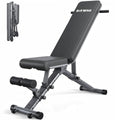 BARWING Adjustable Weight Bench Workout Bench, 800 LB Heavy Duty Incline Decline Bench for Home Gym, Easy Assembly Foldable Training Lifting Bench, Ultra Short Gap 2024 New Version