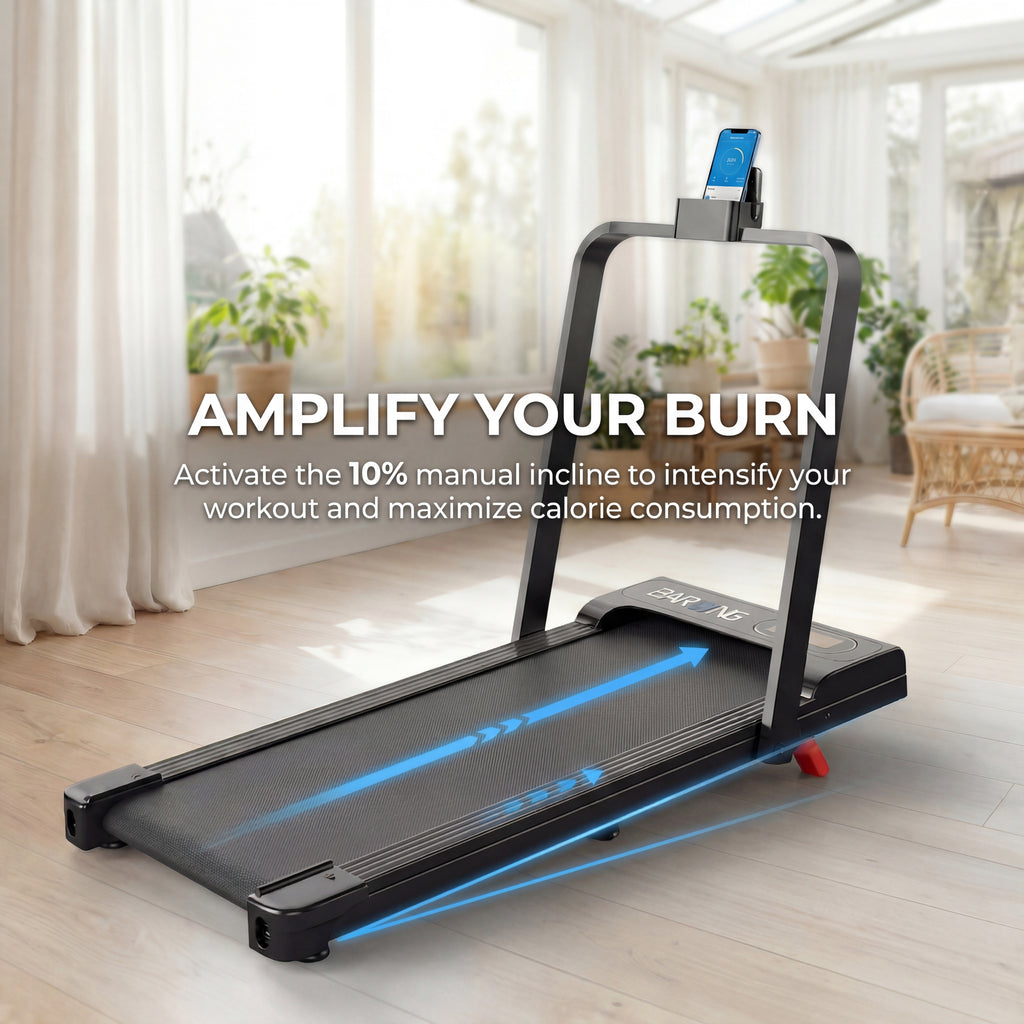 BARWING Foldable Incline Walking Pad
