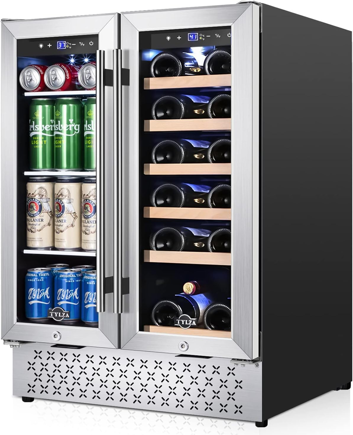 Large commercial refrigerator Multiple compartments, adjustable shelves, fresh-keeping drawers, ice maker, water dispenser,Exercise Bike