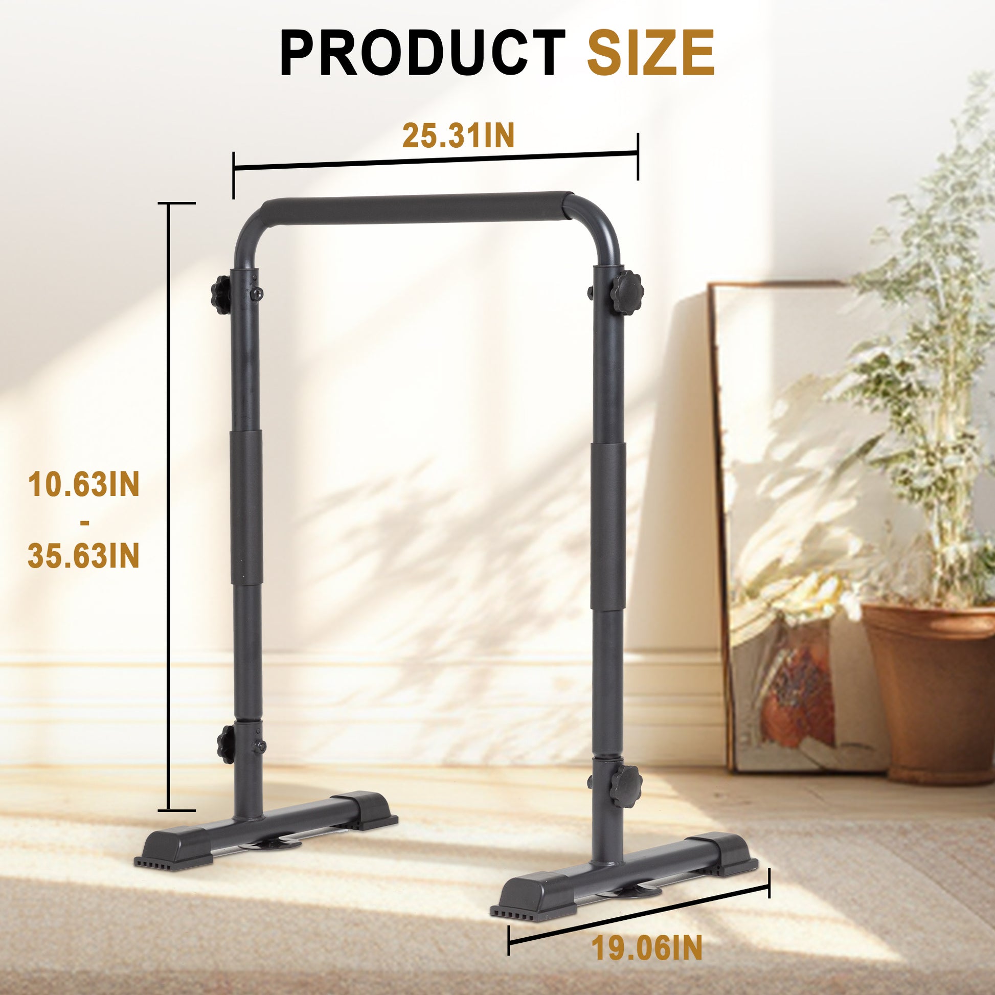 BARWING Dip Bars Dip Station with Adjustable Ultra-Stable Settings And Non-Slip Feet Dip Stand for Home Stabilizer Parallette Push Up Stand 2025 New Version
