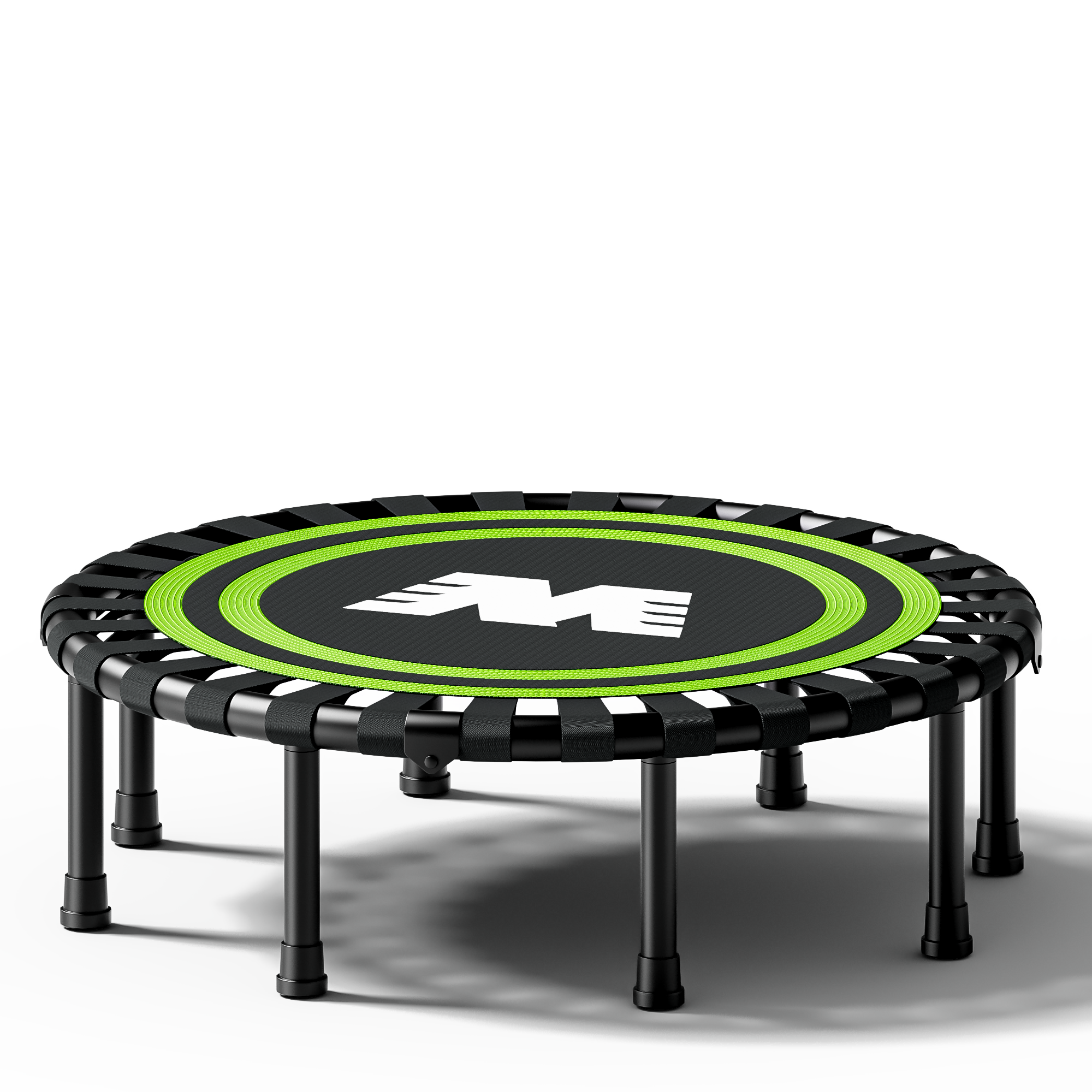 Barwing Silent Bungee Cord Fitness Trampoline, Ultra Quiet & Foldable