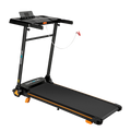 BARWING 3.5HP Folding Incline Treadmill for Home, 350 LBS Weight Capacity, 0.5-8.5 MPH Quiet Motor, LED Display, Heart Rate Monitor Handrails, Compact Treadmill for Home & Office Use