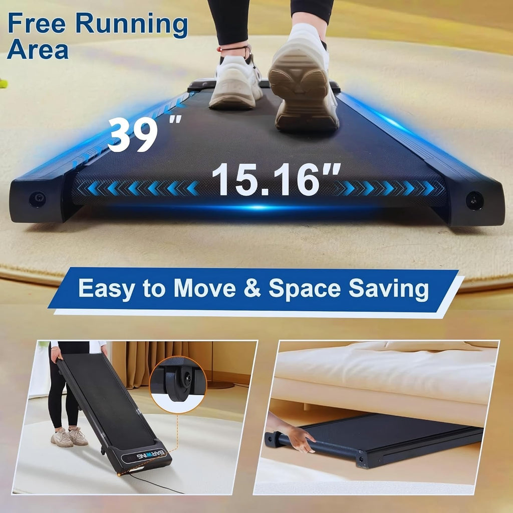 BARWING Foldable Incline Walking Pad 2.5HP Treadmills for Home, 7.0 MPH