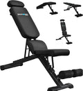 BARWING 2025 Upgraded Adjustable Weight Bench for Home Gym,800LBS,700LBS,Foldable Incline Workout Bench for Full Body Workout Easy Assembly